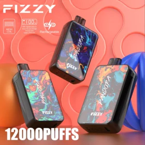 Fizzy Pandora 12000 Puffs 2% 5%  Low Nicotine Rechargeable Disposable Vapes Pen Bulk Buy Wholesale